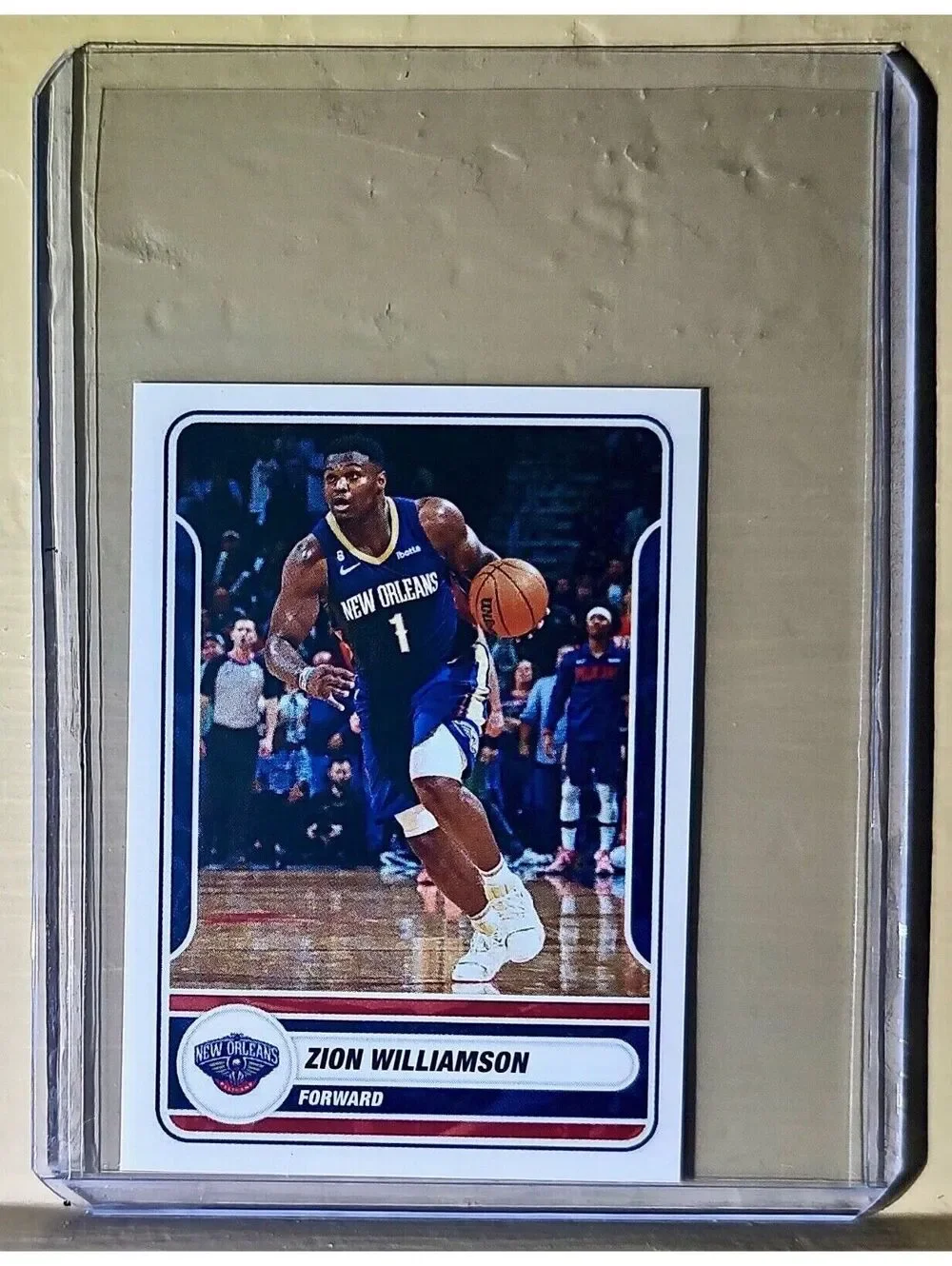 2023-24 Zion Williamson Panini NBA Basketball #402 Sticker New Orleans Pelicans